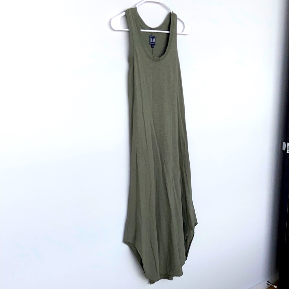 Gap Women's Green Maxi Dress